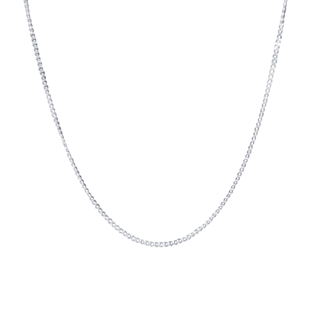 2mm Cuban Chain Necklace