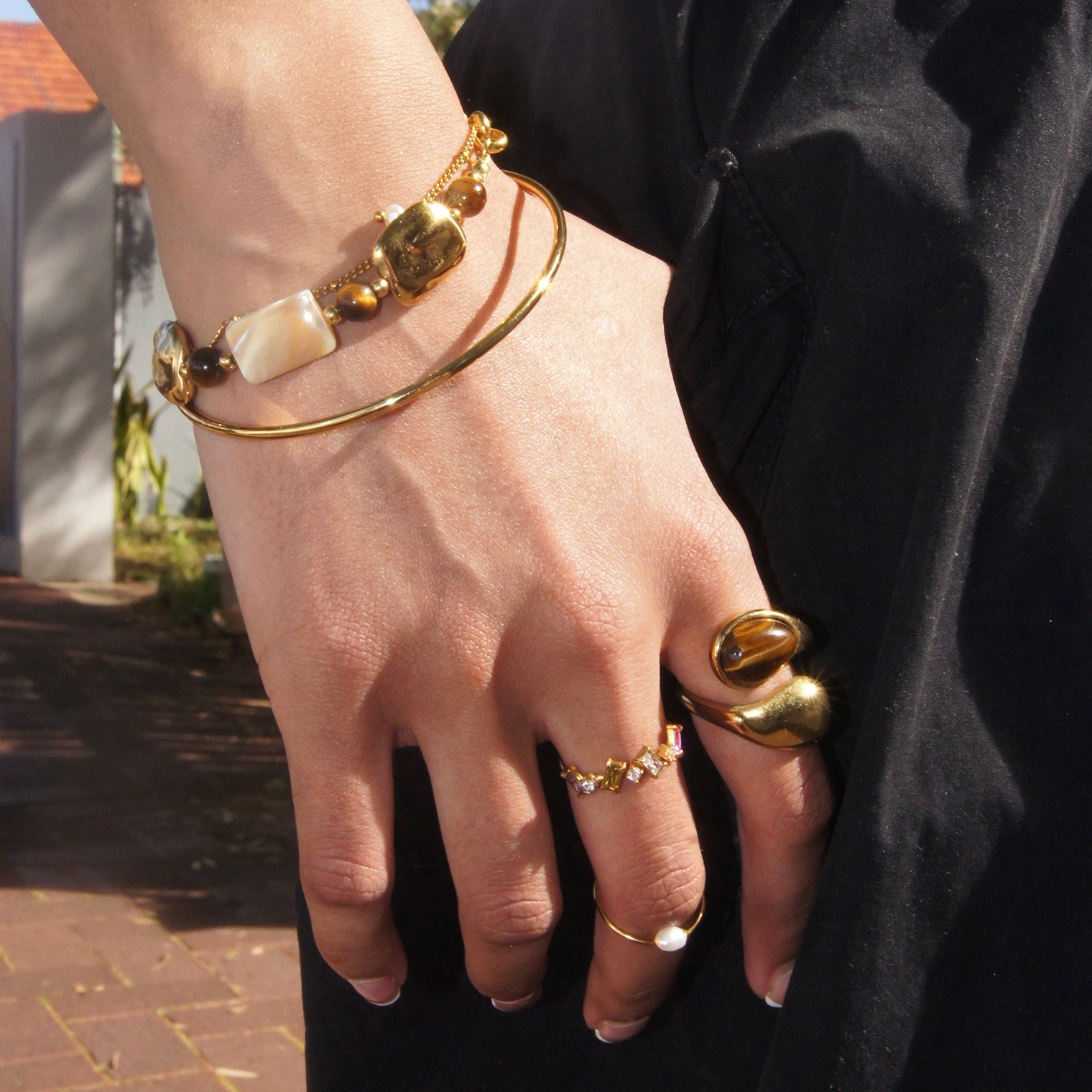 Single Pearl Ring