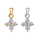 Diamond Clover Charm