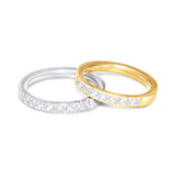 Simple Ring with Diamonds