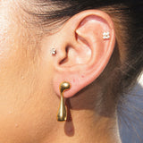 Dripping Gold Studs