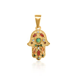 Gold Hamsa Hand Charm