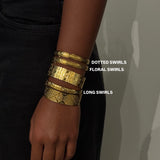 Patterned Clip-On Bangles