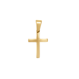 Flat Simple Cross Pendant