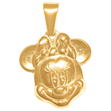 Gold Minnie Mouse Charm