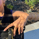 Diamond Web Hand Chain