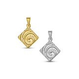 Spiral Square Charm