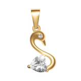 Diamond Swan Charm