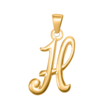Large Cursive Letter Charms