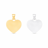 Blank Heart Pendant