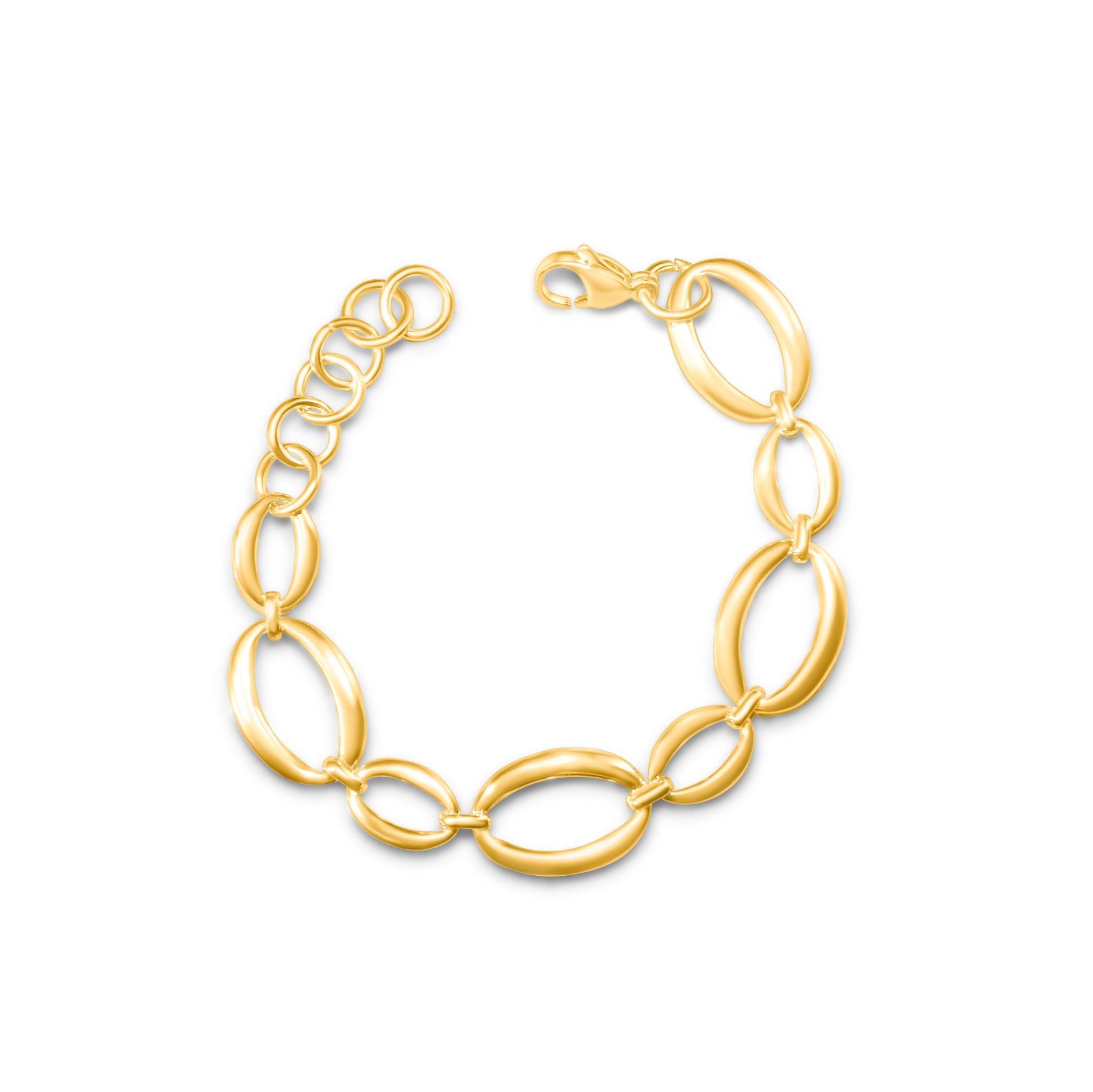 Round Chunky Link Bracelet