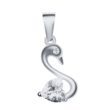 Diamond Swan Charm