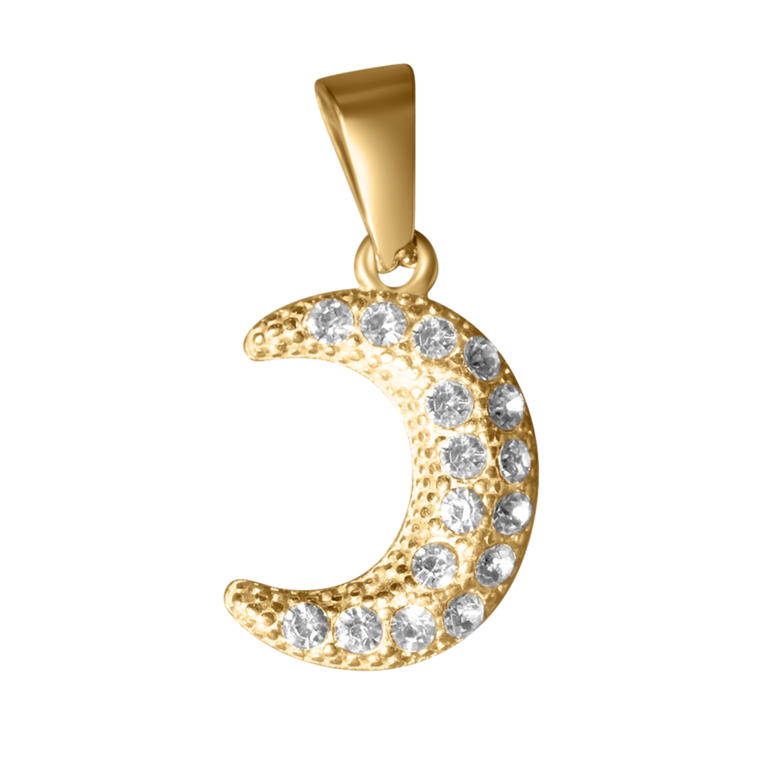 Diamond Moon Charm