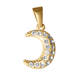 Diamond Moon Charm