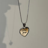 Blank Heart Pendant