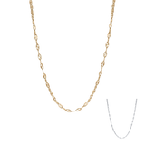Stamped Link Necklace
