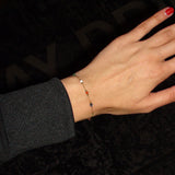 Dainty Colourful Bead Bracelet