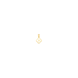 Reversible Initial Flower Charm