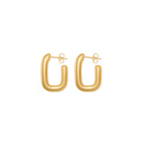 Rectangular U Earrings