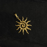 Large Sun Charm Pendant