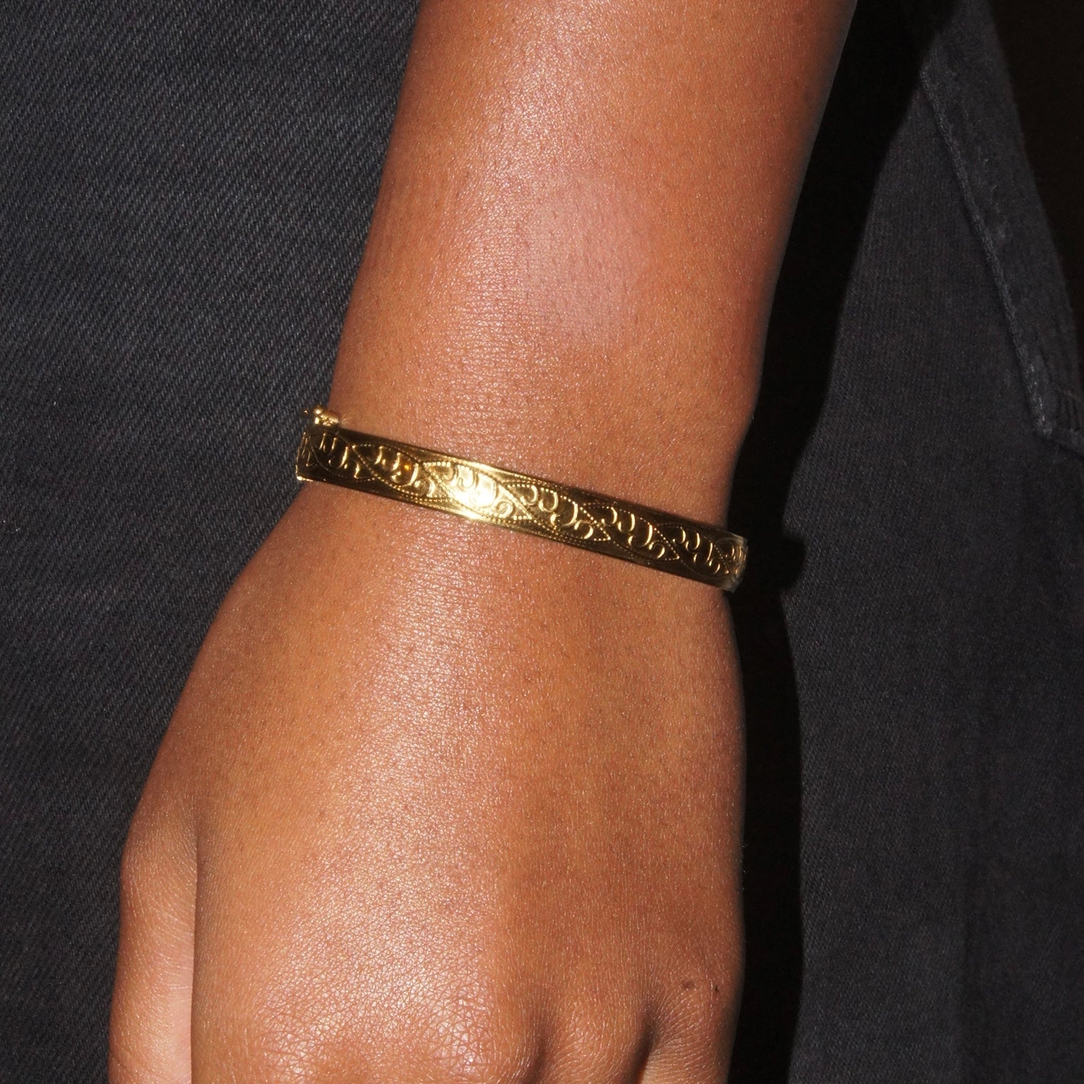 Patterned Clip-On Bangles