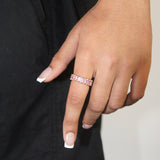 Pink Eternity Ring