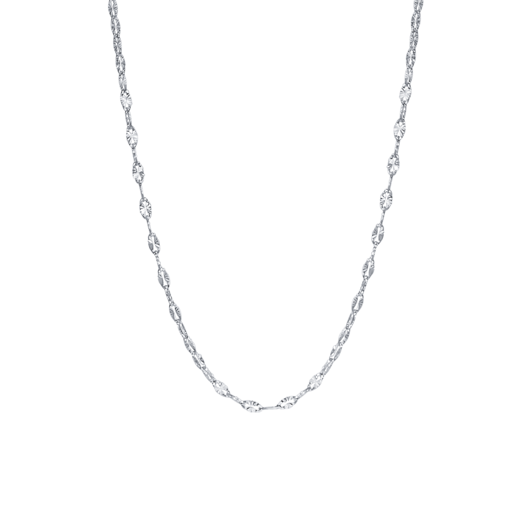 Stamped Link Necklace