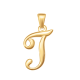 Large Cursive Letter Charms