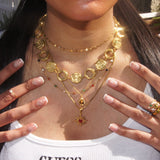 Stamped Link Necklace