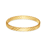 Patterned Twist Bangle