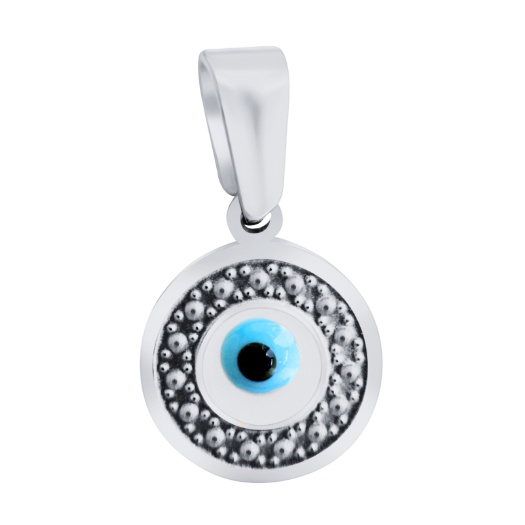 Small Round Evil Eye Charm