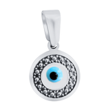 Small Round Evil Eye Charm