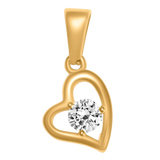 Diamond Heart Charm