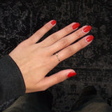 Round Ring with Diamonds