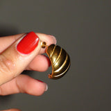 Chunky Ridged Earrings