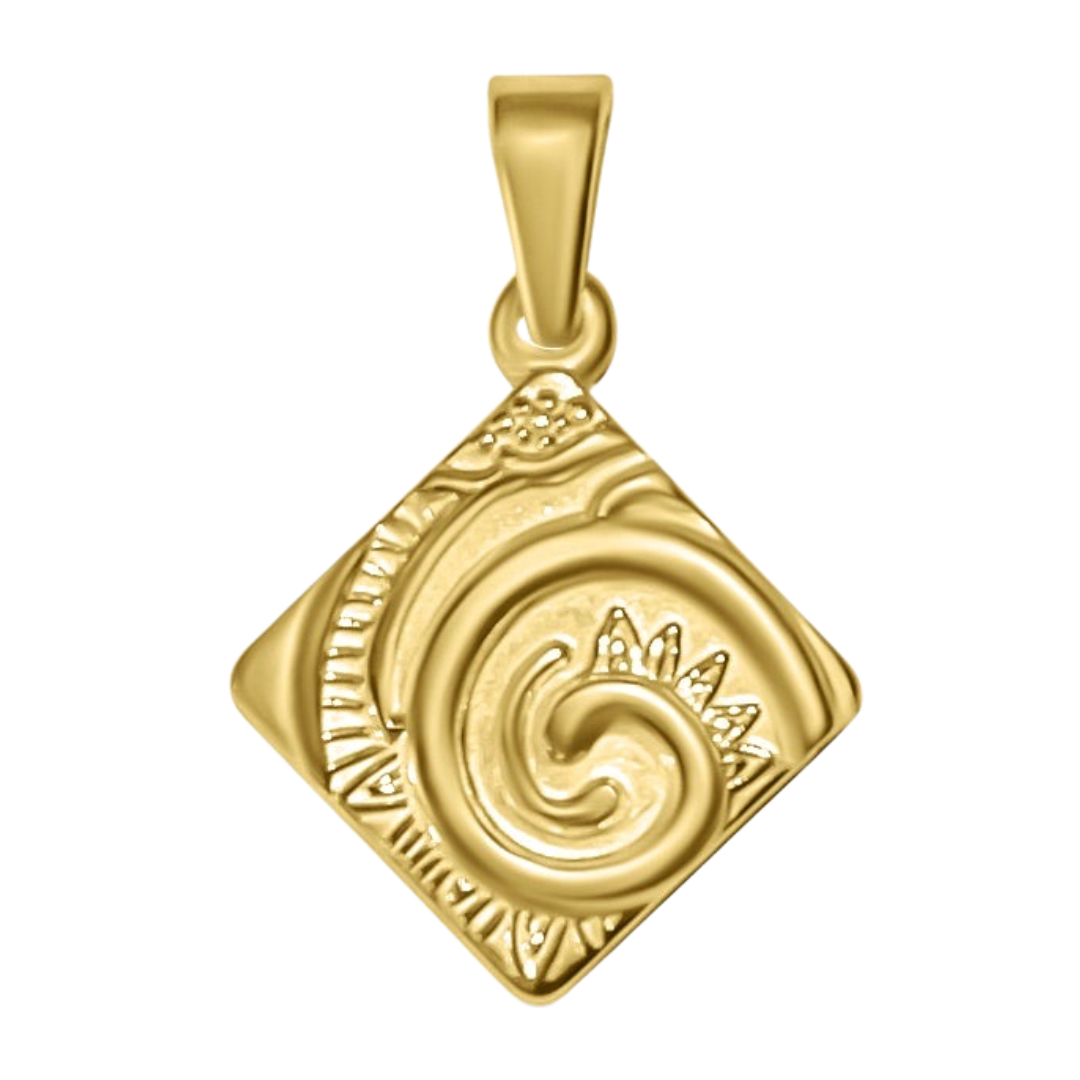 Spiral Square Charm
