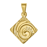 Spiral Square Charm