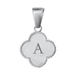 Reversible Initial Flower Charm