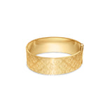 Thick Patterned Clip-On Bangles