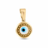 Small Round Evil Eye Charm