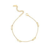 Gold Infinity Anklet
