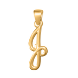Large Cursive Letter Charms