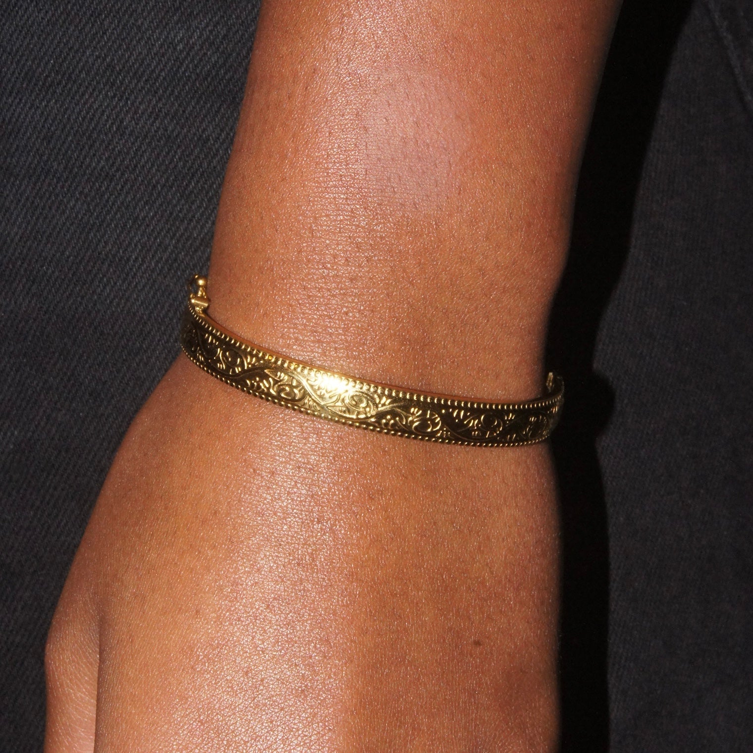 Patterned Clip-On Bangles