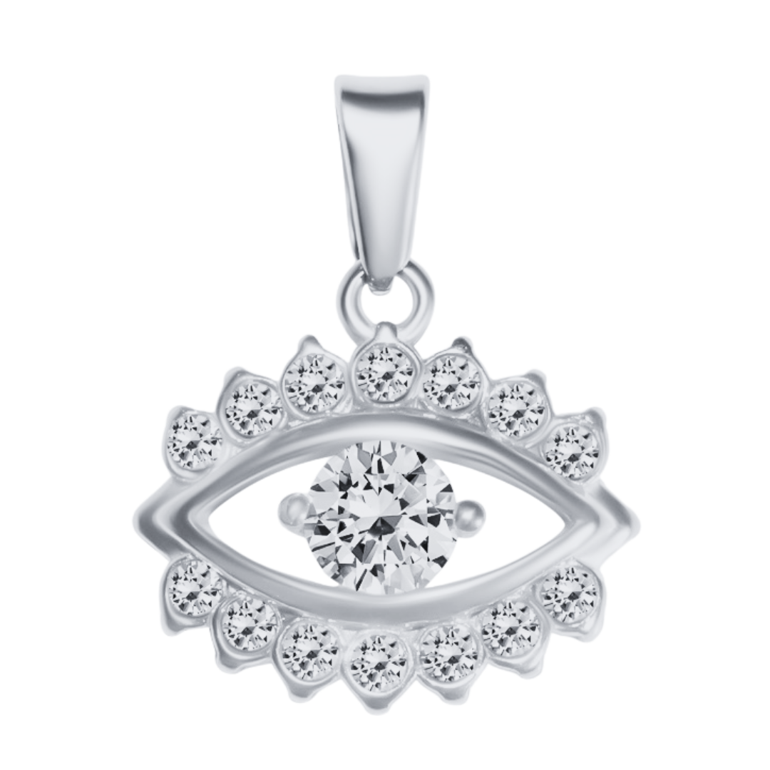 Diamond Evil Eye Charm