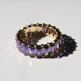 Purple Eternity Ring