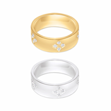 Diamond Flower Ring