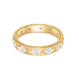 Paved Diamonds in Rhombus Ring