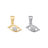 Simple Diamond Eye Charm
