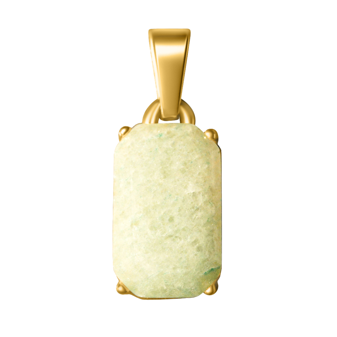 Light Green Stone Pendant Charm