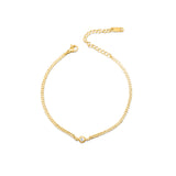 Anklet with Stone